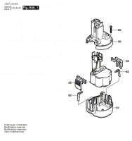 Bosch 2 607 335 655 ---- Slide-In Accu Package Spare Parts